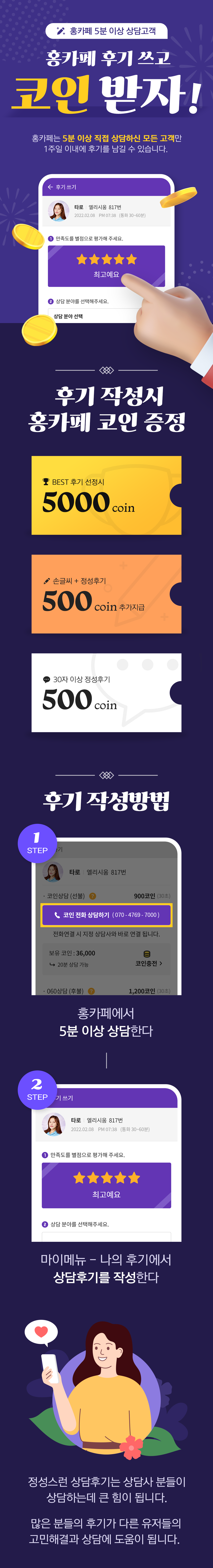 인생은 모르니까, 전화운세 - 홍카페